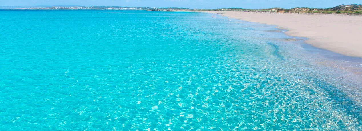 playas vírgenes de Formentera
