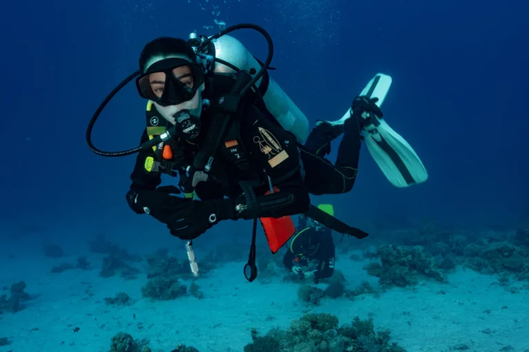 Zona de buceo en las Islas Baleares