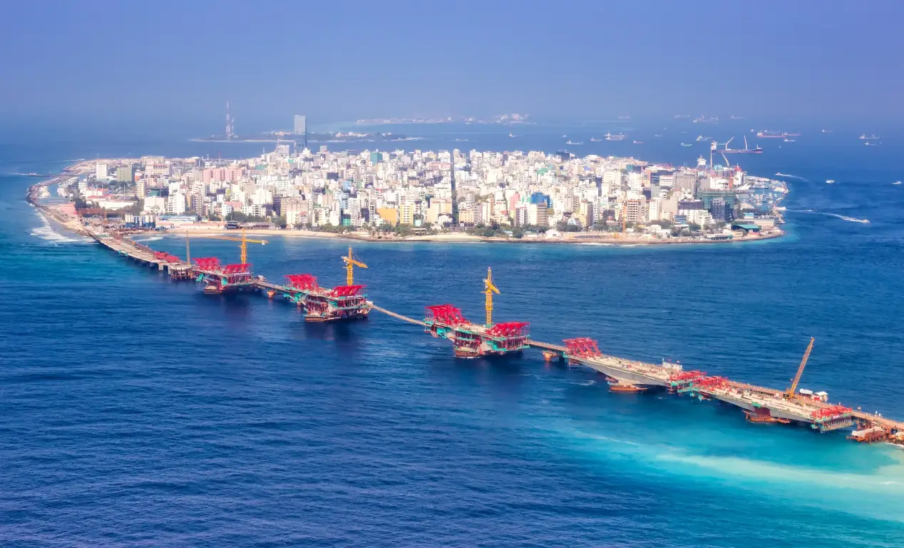 Malé, la capital de Maldivas
