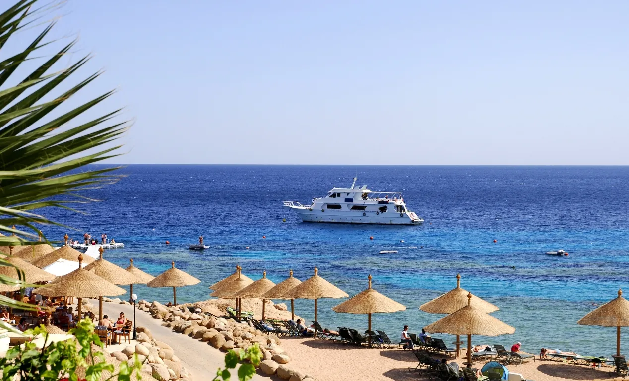 Playa Naama Bay en Sharm El Sheikh